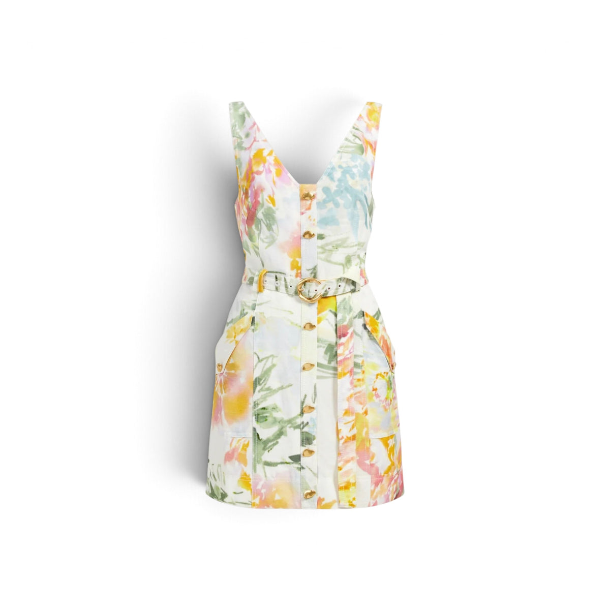 Aje Ambie Mini Dress Jardin Size AU16