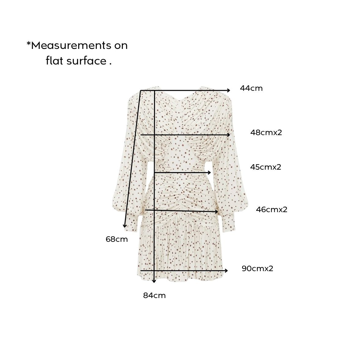 Alémais Etta Ruched Mini Dress Cream Size AU14