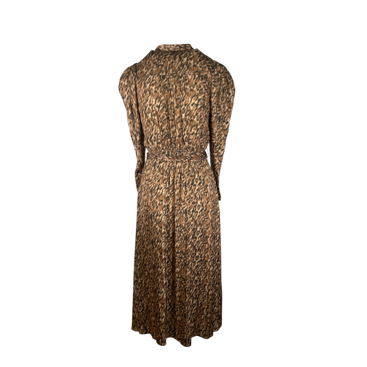 Witchery Animal Print Midi Dress AU 6 Pre-Loved