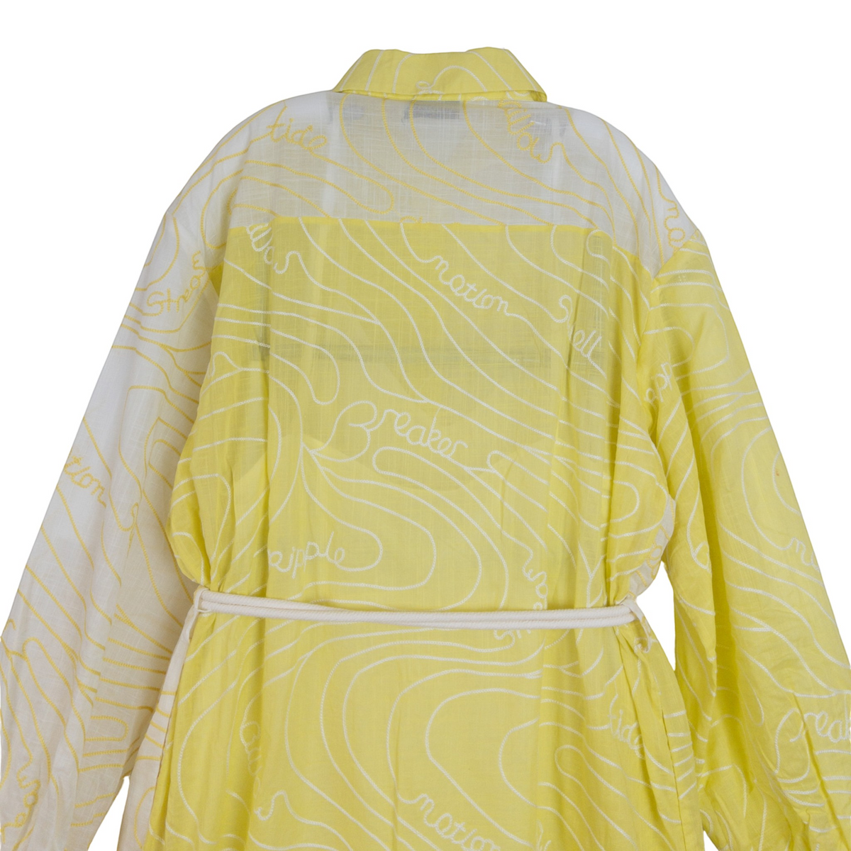 Antipodean Surge Belted Shirt Dress Zest Size AU14