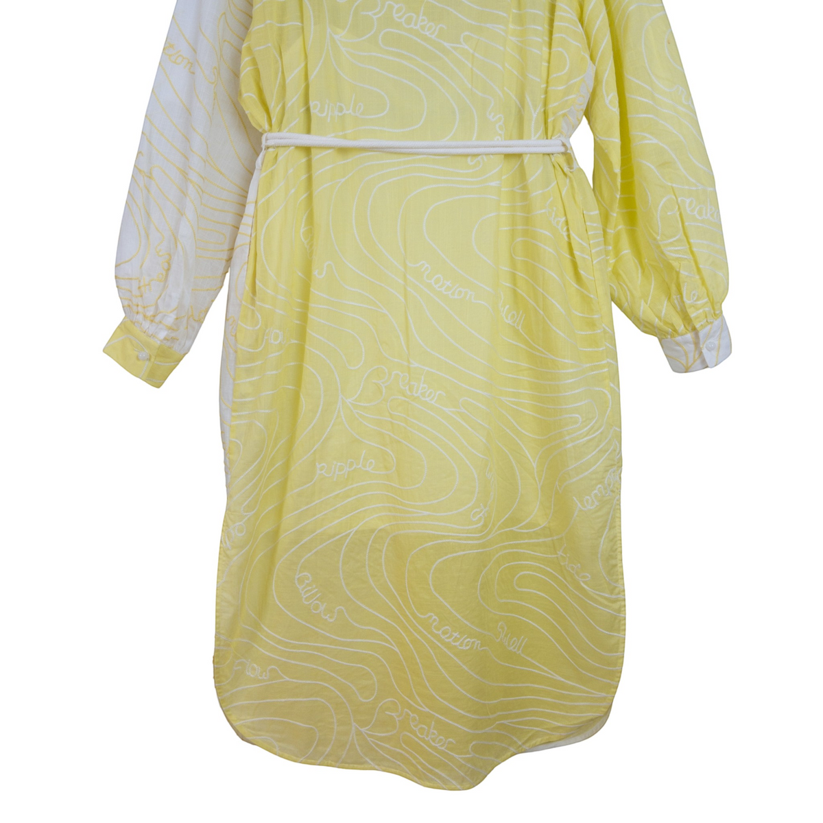 Antipodean Surge Belted Shirt Dress Zest Size AU14