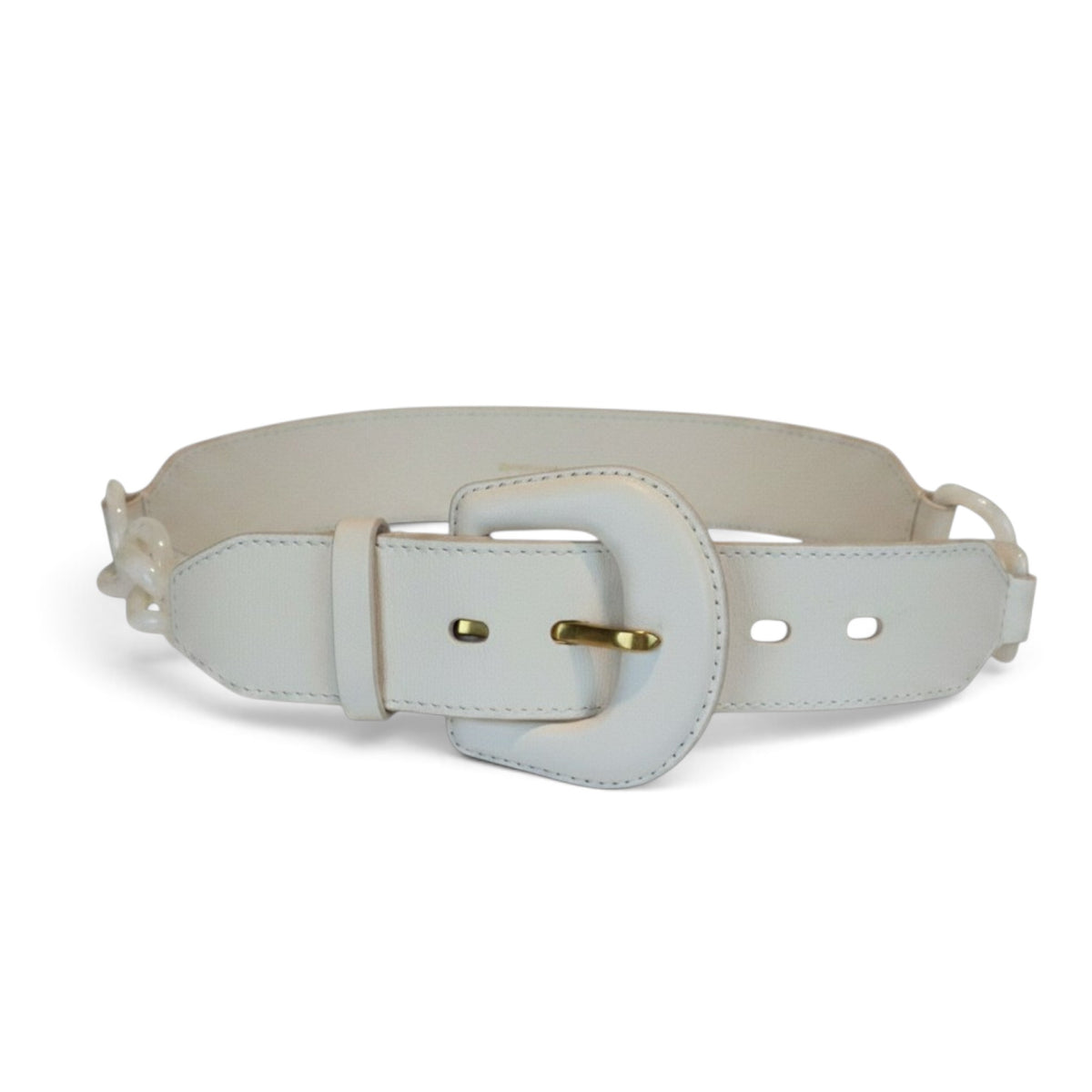 Zimmermann Split Chain Waist Leather Belt In
