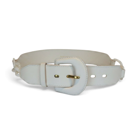 Zimmermann Split Chain Waist Leather Belt In