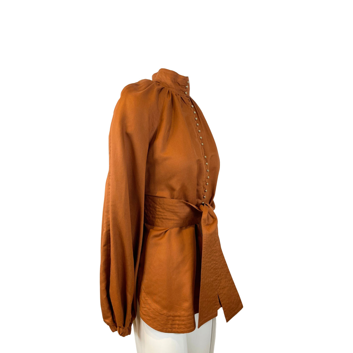Zimmermann Ninety-Six Billow Shirt Tan Size 0