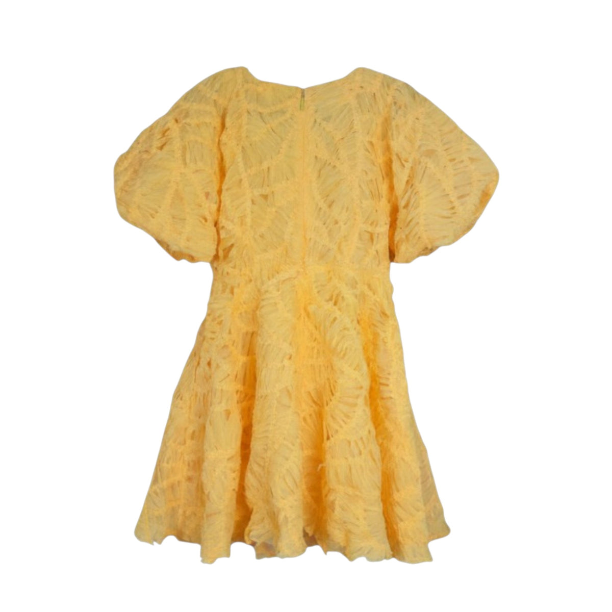 Aje Florential Mini Swing Dress Soft Yellow Size AU8