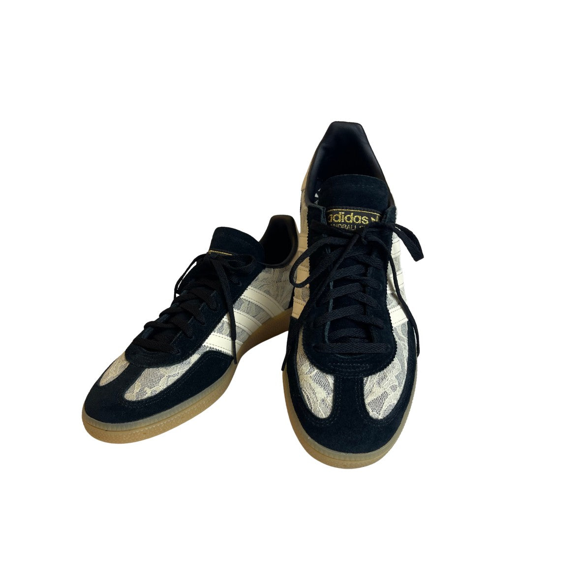 Adidas Handball Spezial Black Lace Pack Sneakers Black Cream Size AU8.5