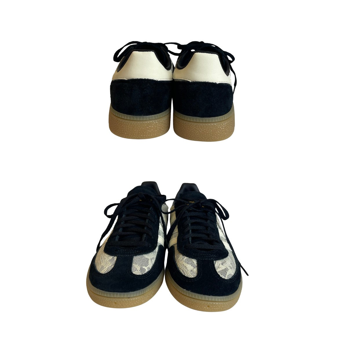 Adidas Handball Spezial Black Lace Pack Sneakers Black Cream Size AU8.5