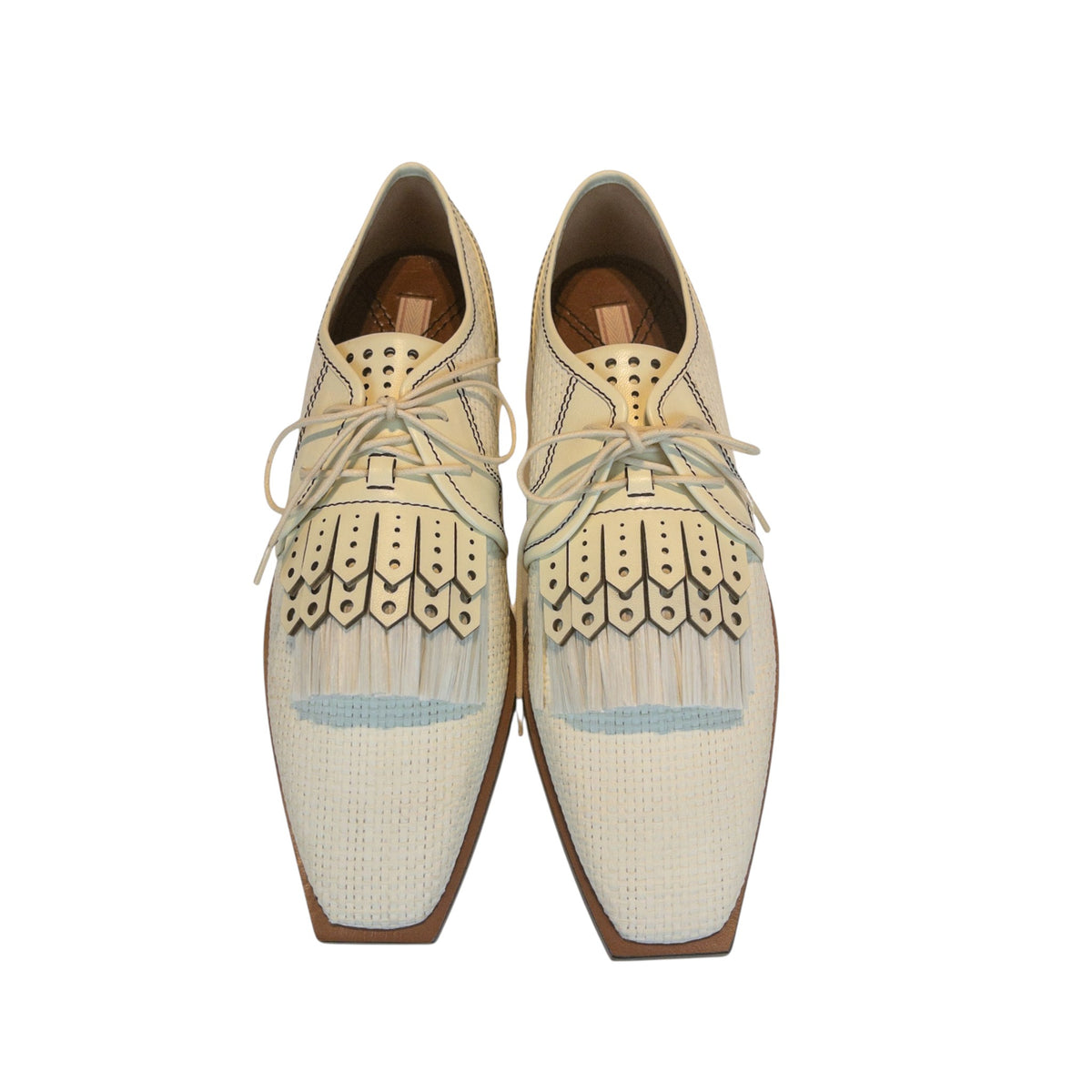 Zimmermann Lace Up Golf Shoes White Size EU38