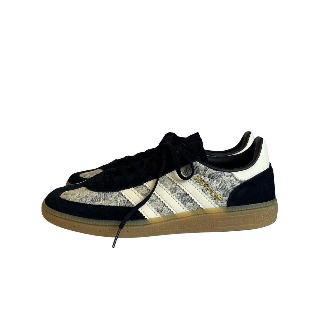 Adidas Handball Spezial Black Lace Pack Sneakers Black Cream Size AU8.5