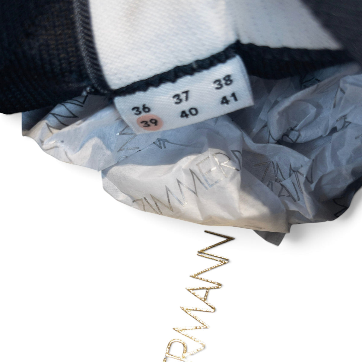 Zimmermann Low-Top Sneakers Black & Natural EU39