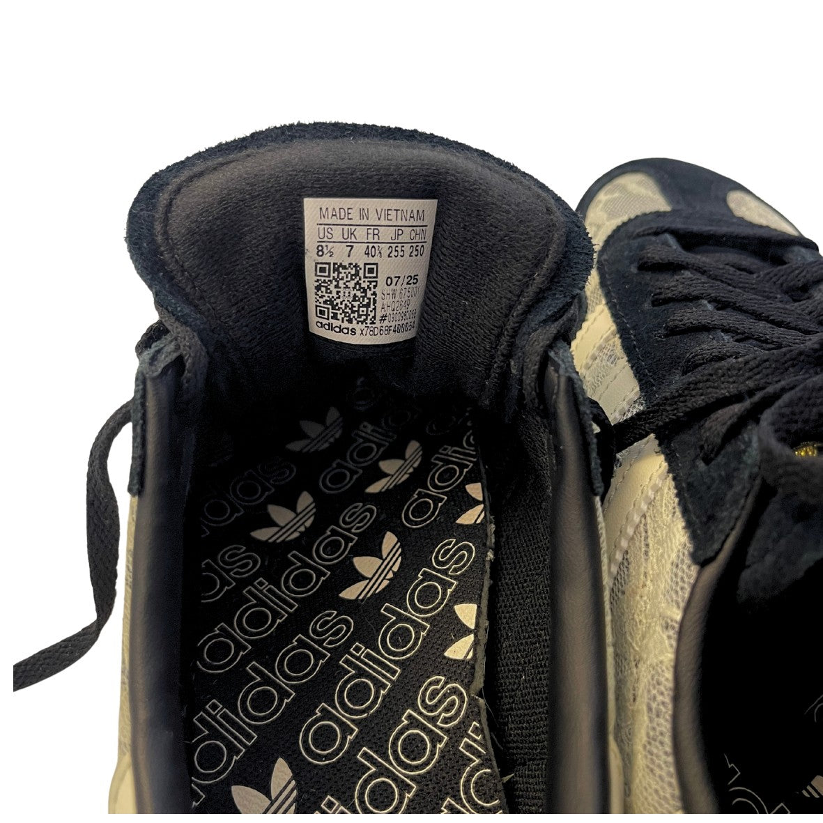 Adidas Handball Spezial Black Lace Pack Sneakers Black Cream Size AU8.5