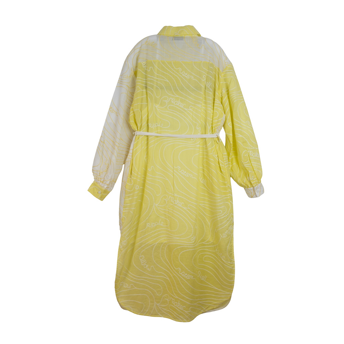 Antipodean Surge Belted Shirt Dress Zest Size AU14