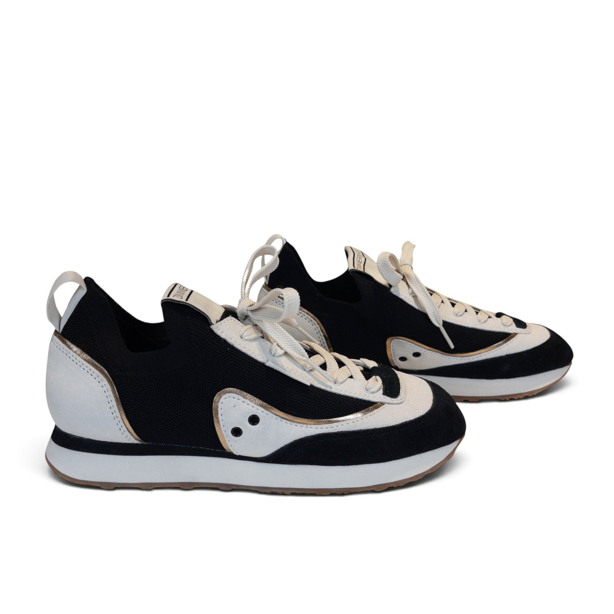 Zimmermann Low-Top Sneakers Black & Natural EU39
