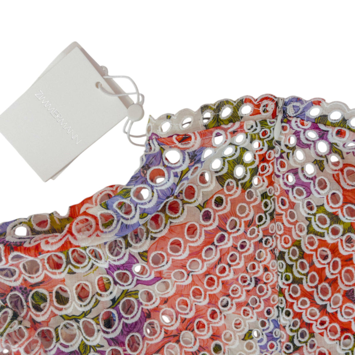 Zimmermann Poppy Ramie Mini Dress Size 1