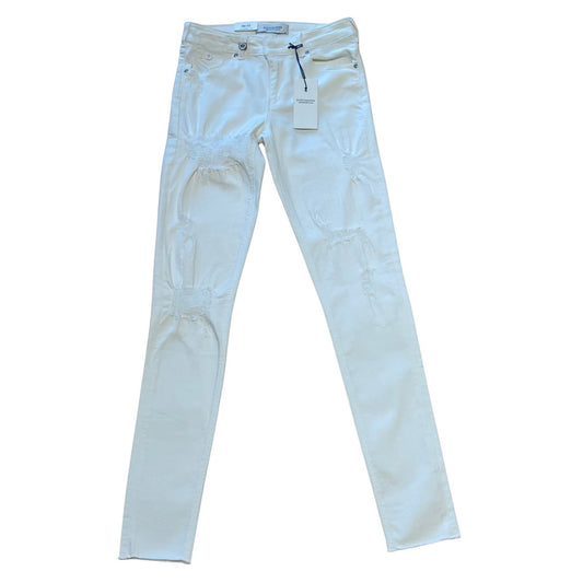 SCOTCH & SODA La Parisienne White Lava Low Rise Skinny Jeans – Size 26/32 – New With Tags