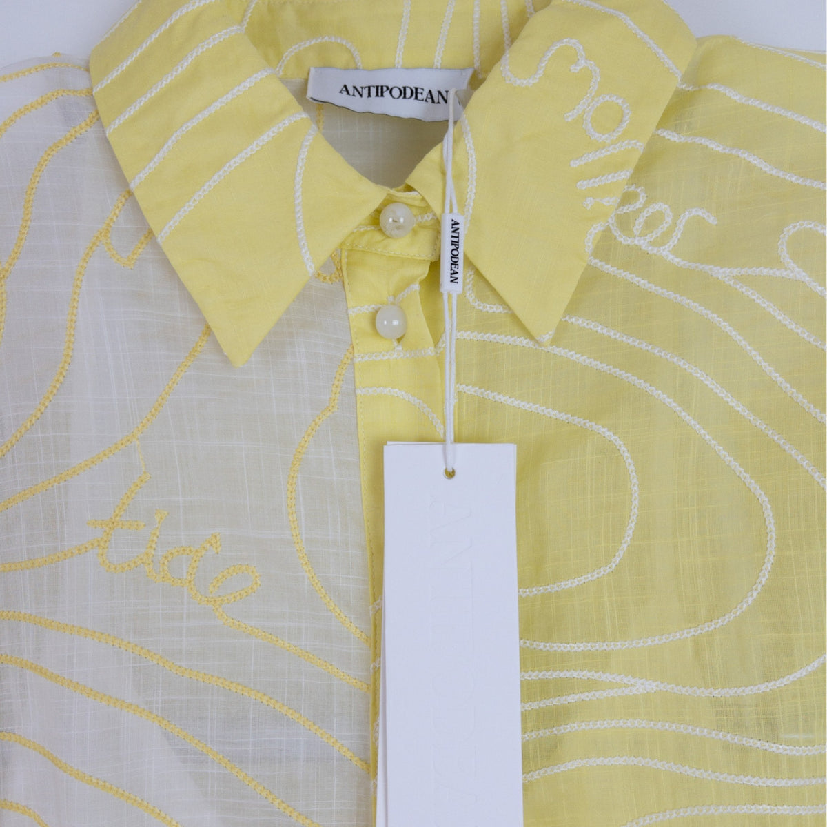 Antipodean Surge Belted Shirt Dress Zest Size AU14