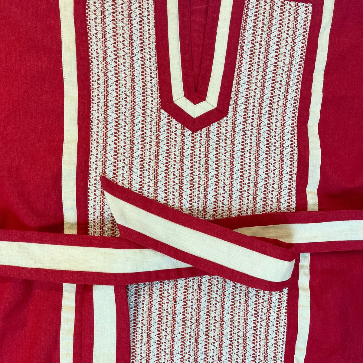 Antipodean Bonita Kaftan Tunic Red Dress Size AU6