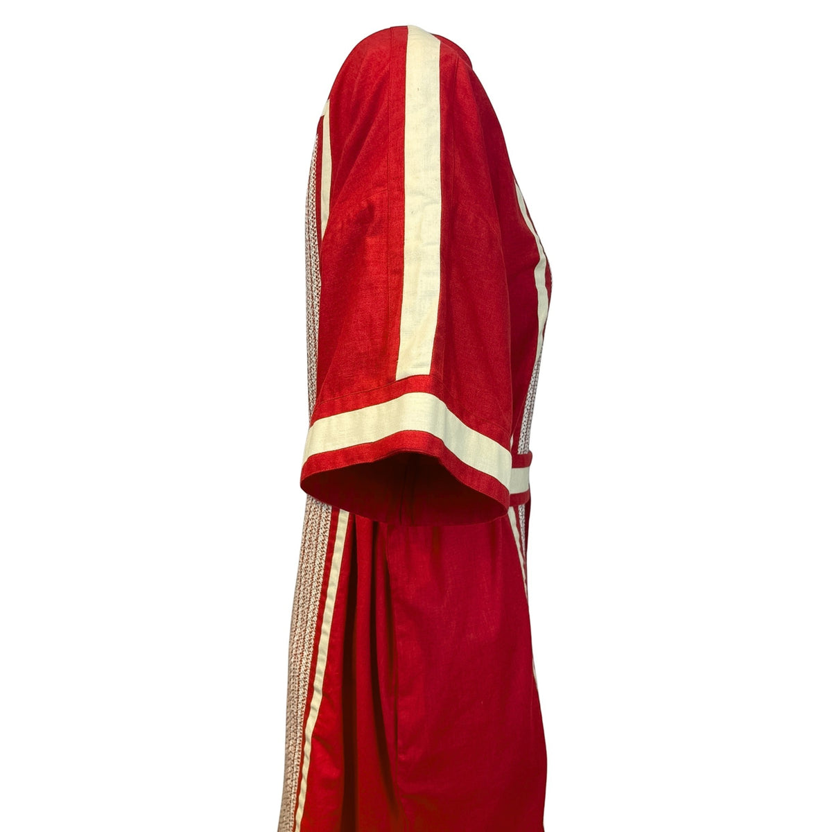 Antipodean Bonita Kaftan Tunic Red Dress Size AU6