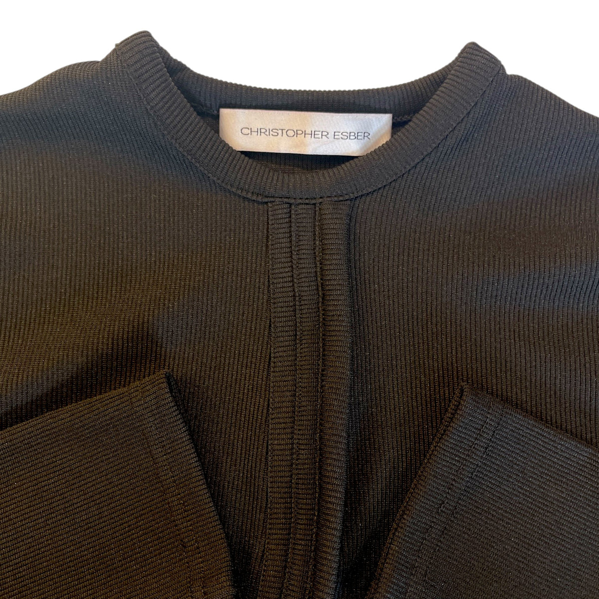 Christopher Esber Cut-Out Maxi Dress Black Size XS-S Sample