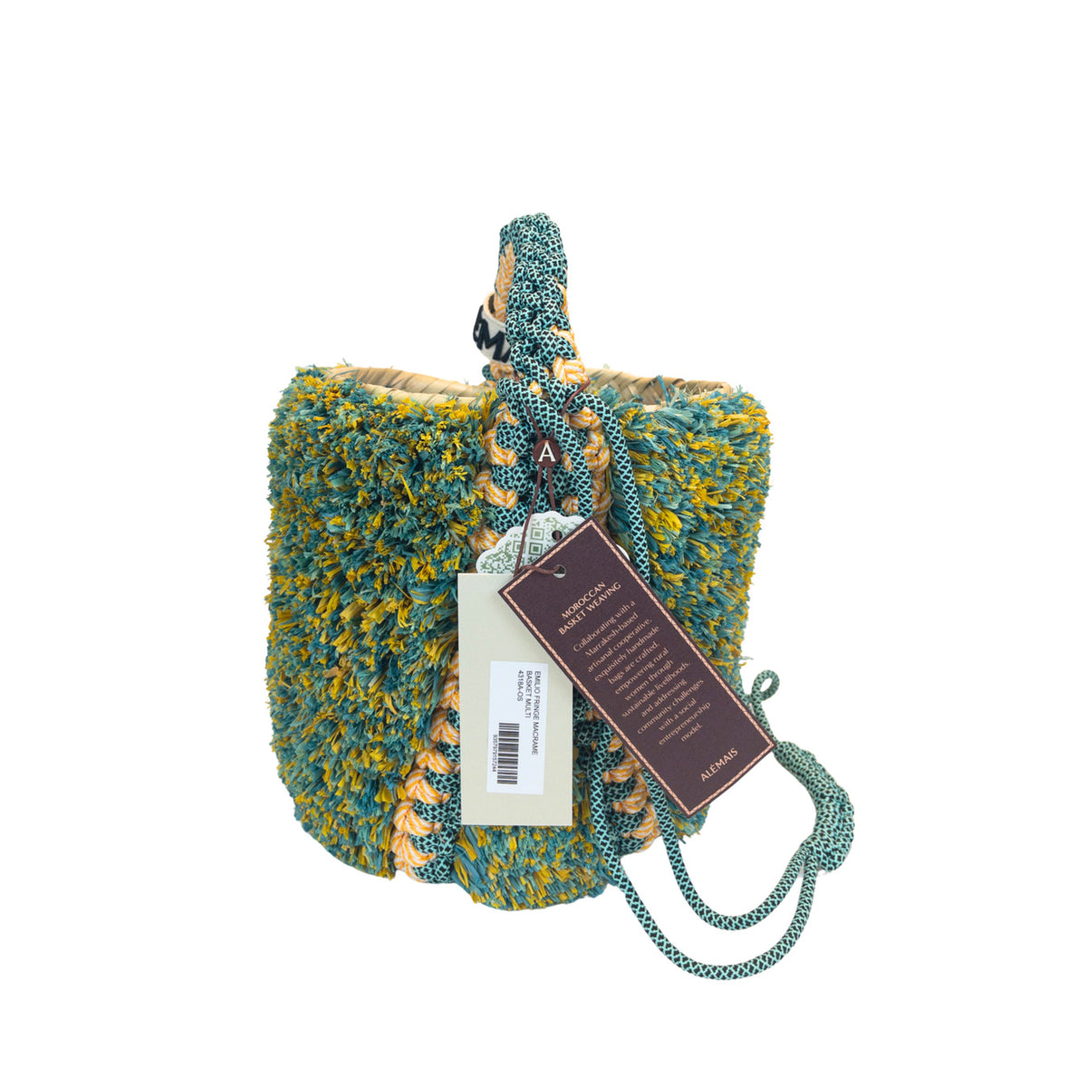 Alémais Emilio Bucket Bag Blue And
