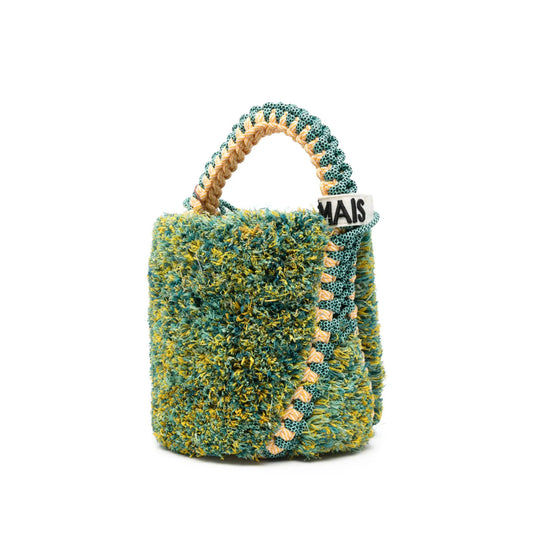Alémais Emilio Bucket Bag Blue And