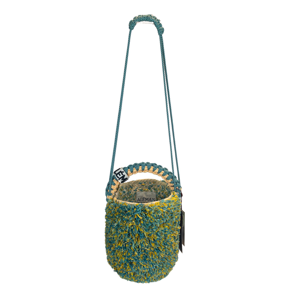 Alémais Emilio Bucket Bag Blue And