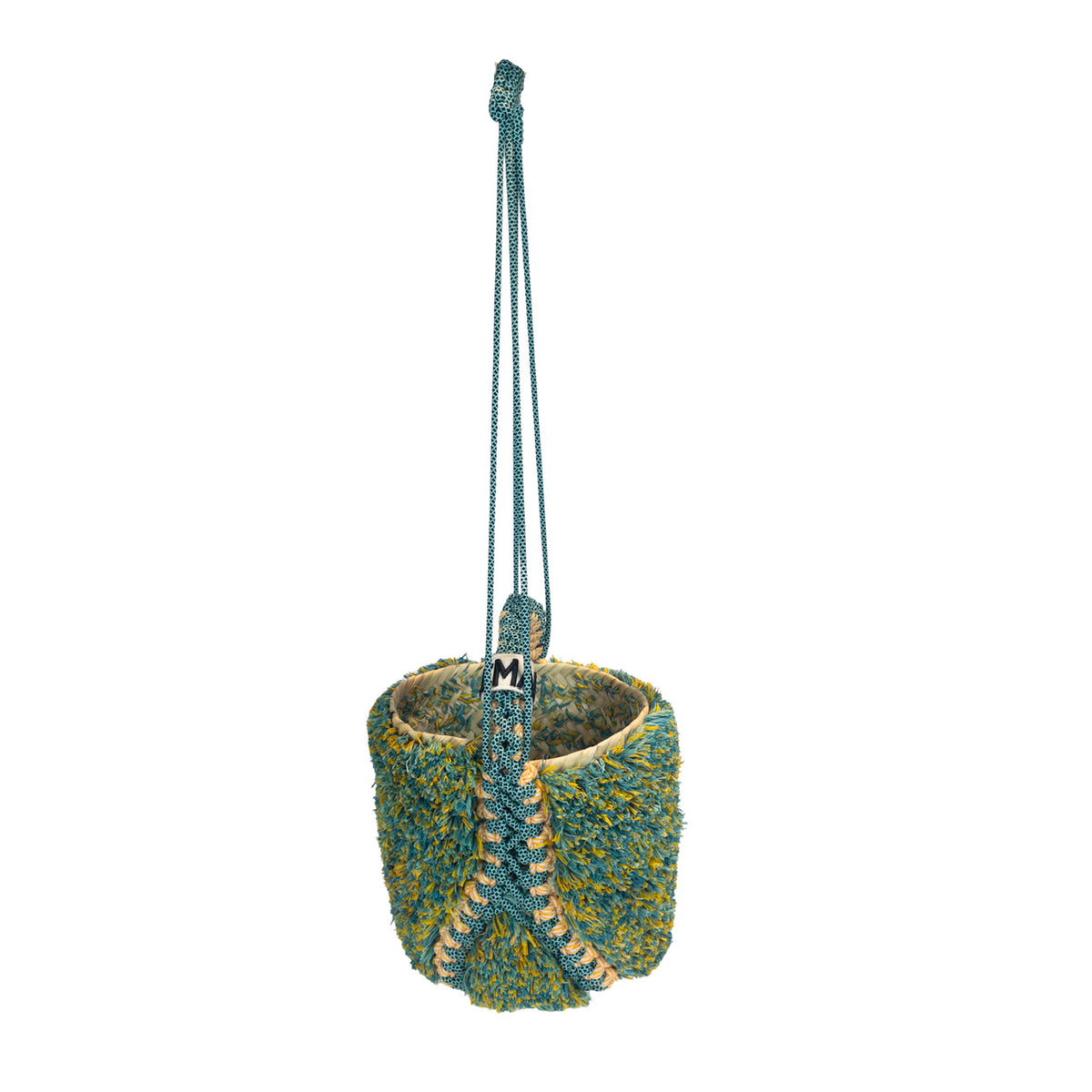 Alémais Emilio Bucket Bag Blue And