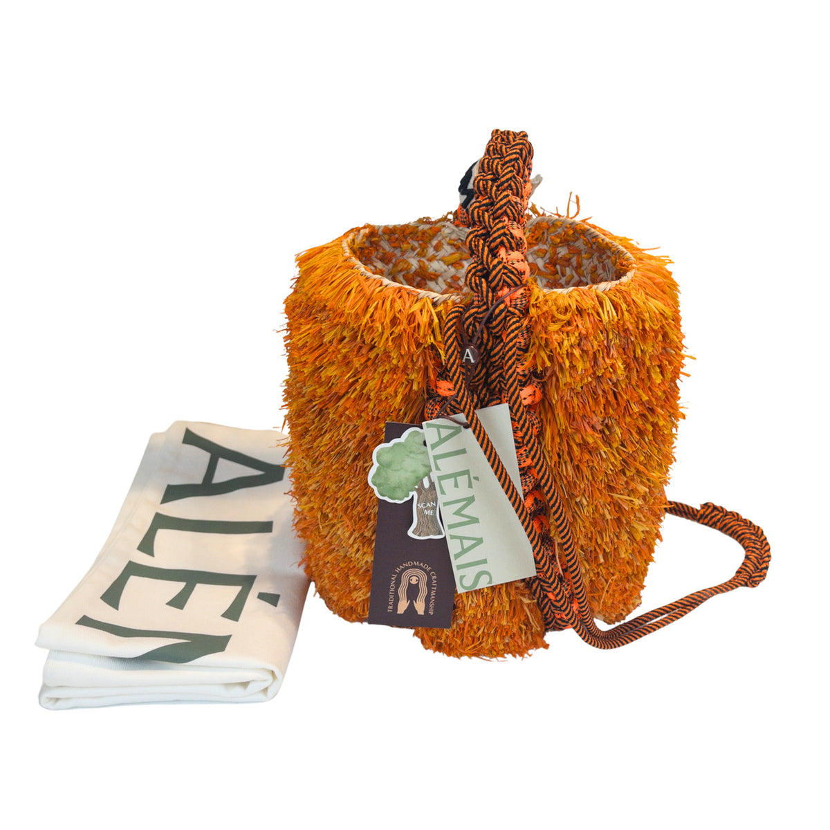 Alémais Lalo Bucket Bag Fringe Macramé