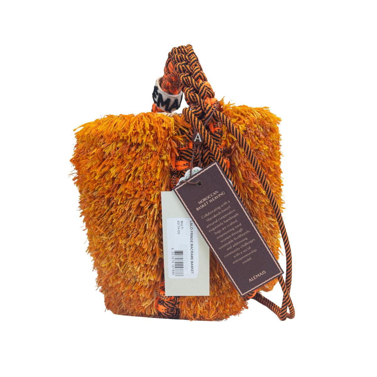 Alémais Lalo Bucket Bag Fringe Macramé