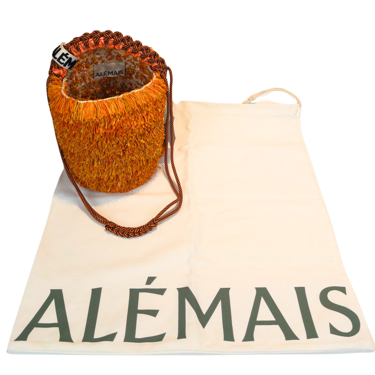 Alémais Lalo Bucket Bag Fringe Macramé