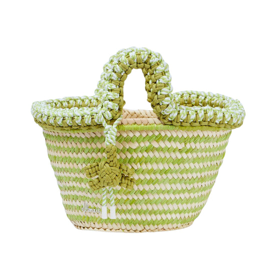 Alémais Dee Dee Small Raffia Tote Bag