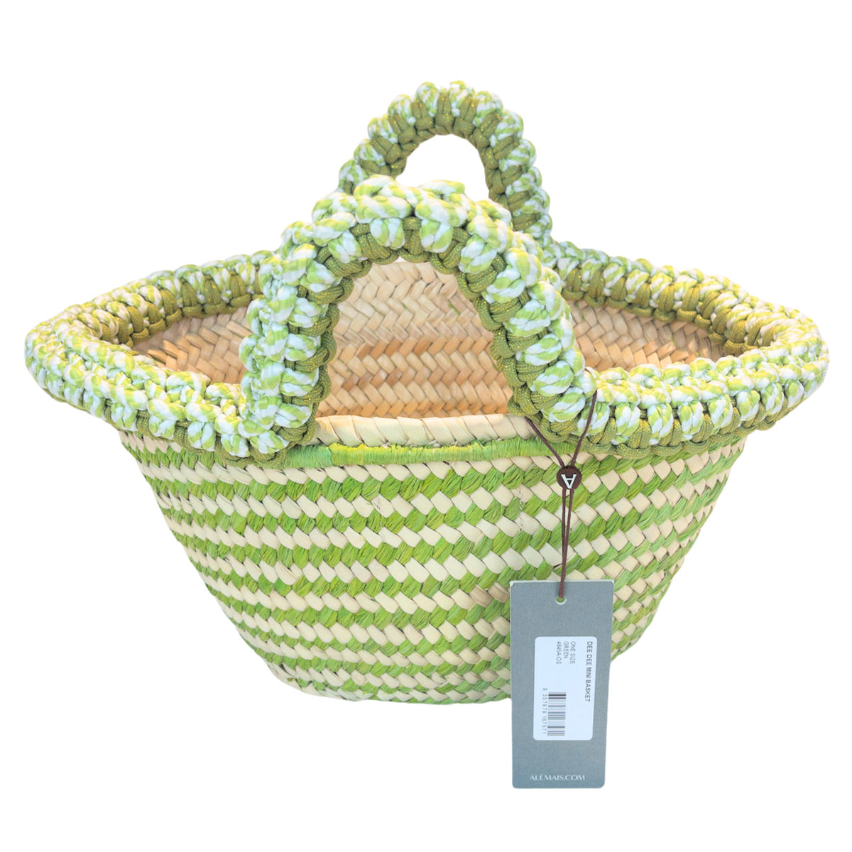 Alémais Dee Dee Small Raffia Tote Bag