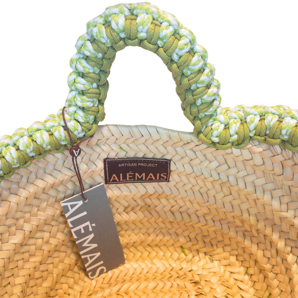 Alémais Dee Dee Small Raffia Tote Bag