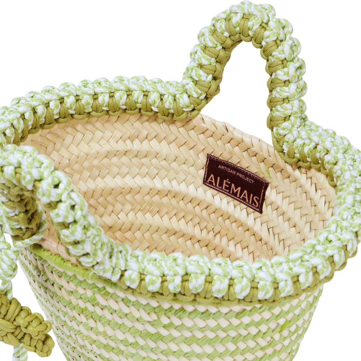 Alémais Dee Dee Small Raffia Tote Bag
