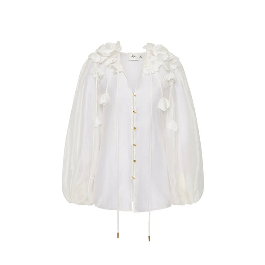 Aje Camille Flower Blouse