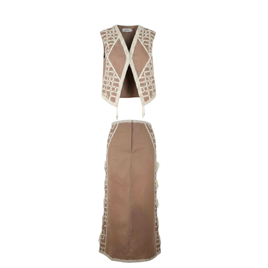 Antipodean Vest And Skirt Beads