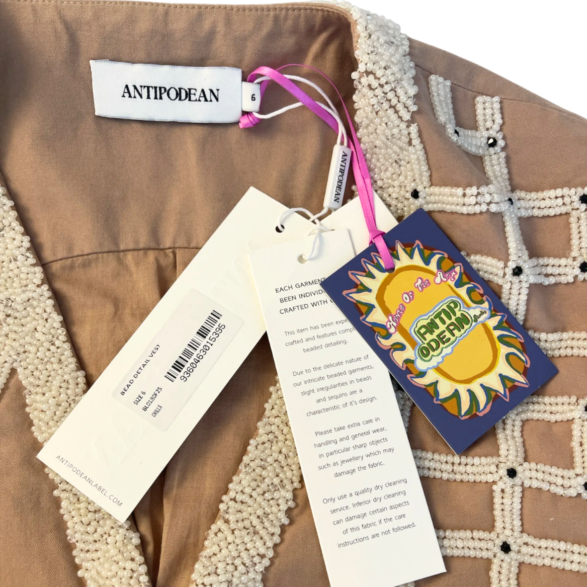 Antipodean Vest And Skirt Beads
