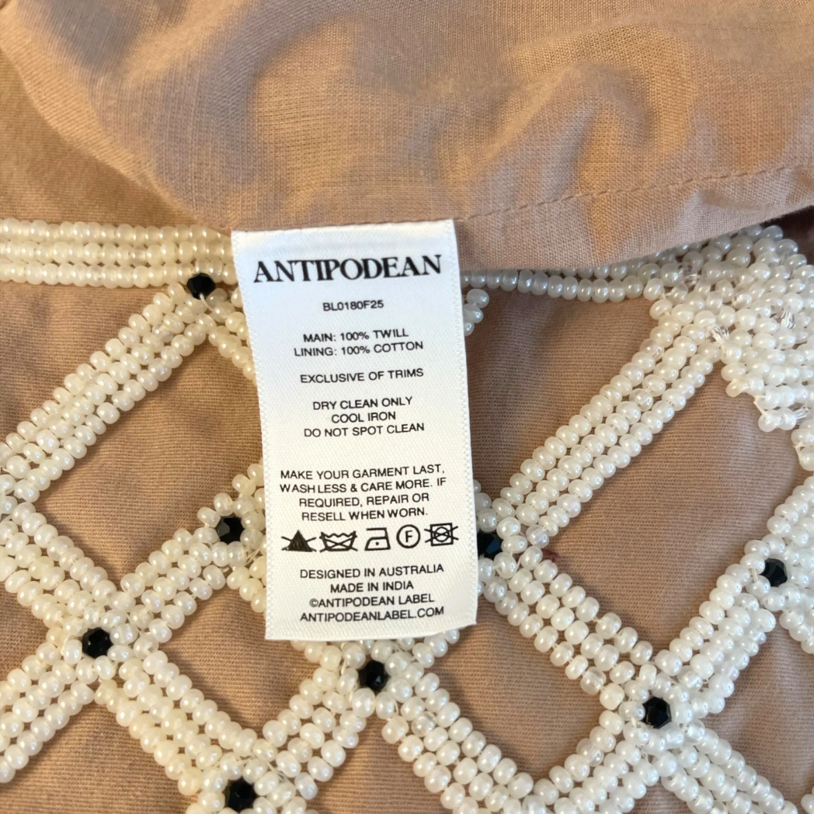Antipodean Vest And Skirt Beads