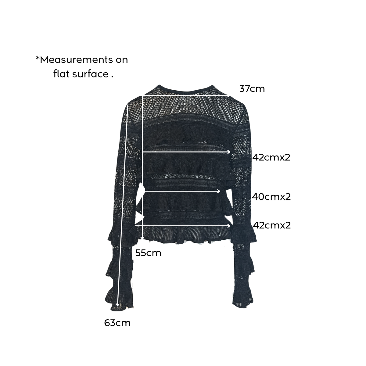 Zimmermann Hypnotic Lace Frill Top