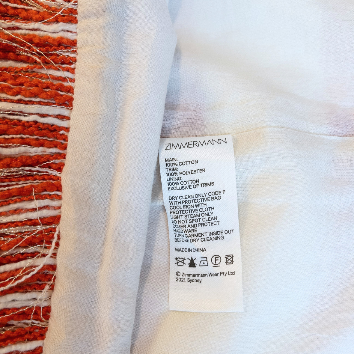 Zimmermann Skirt Post Card
