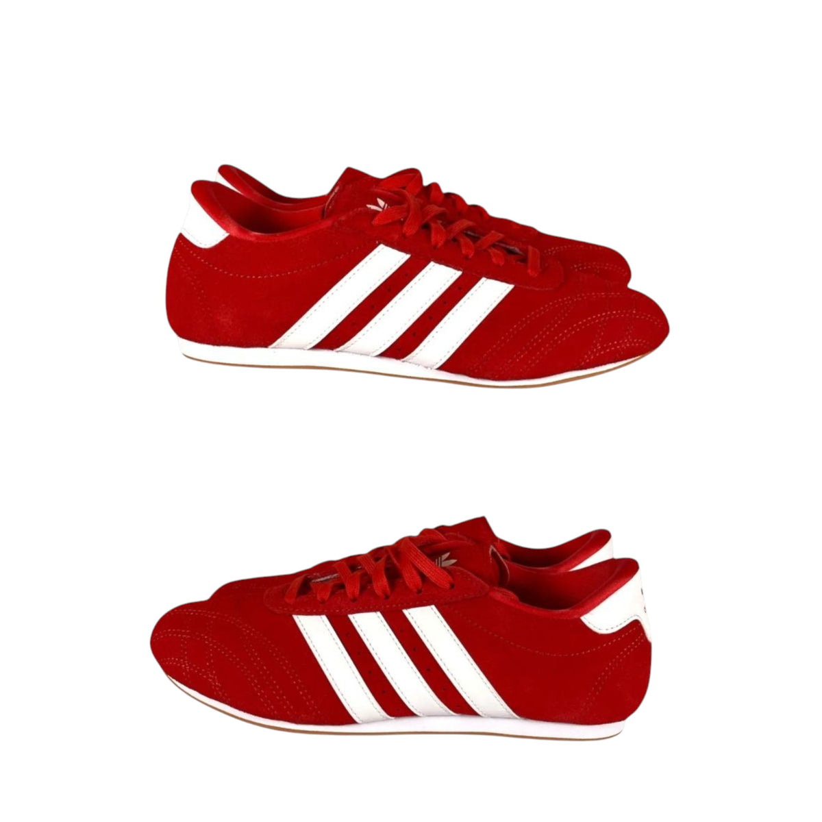 Adidas Taekwondo Lace W Shoes Red & White Stripe Size AU7.5