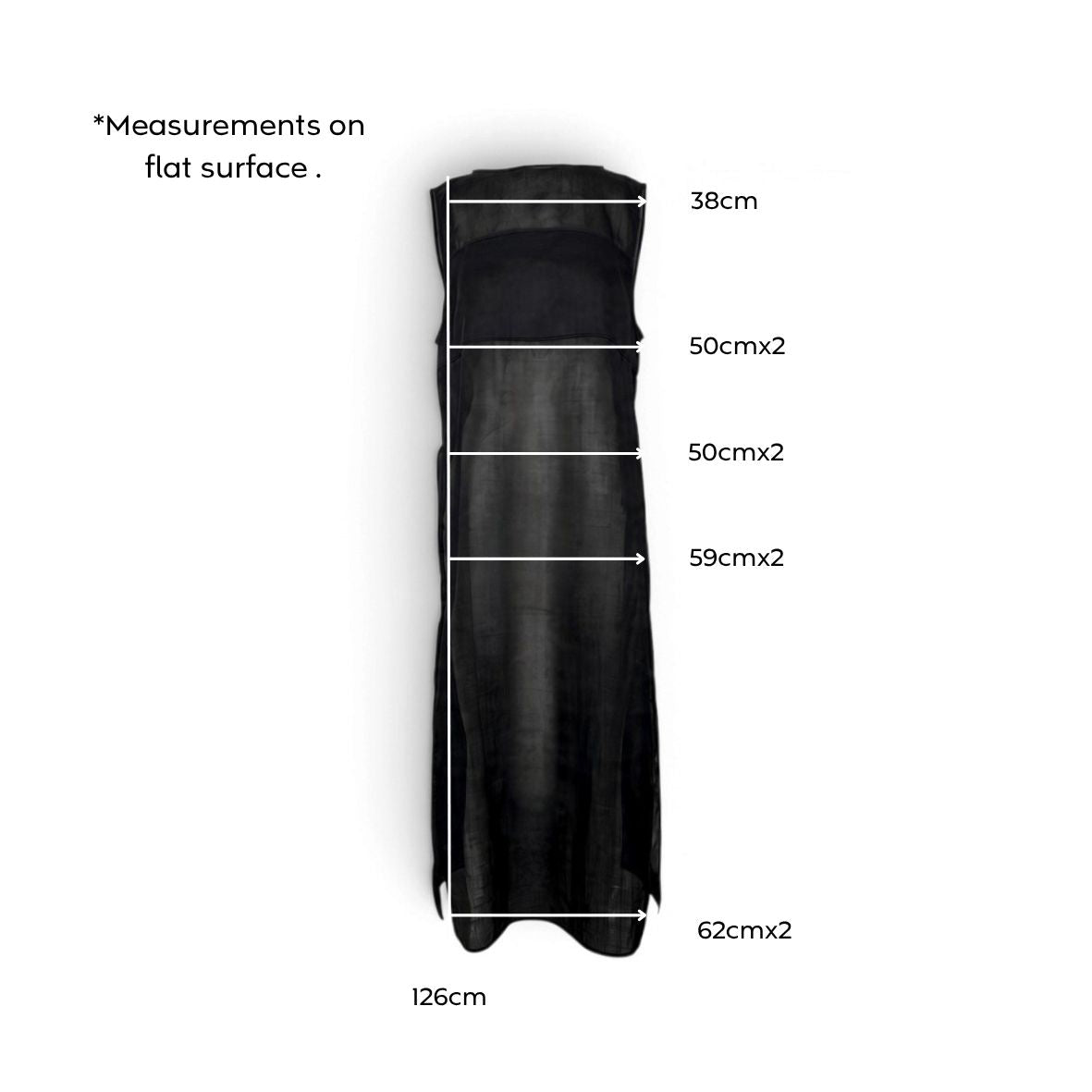 DISSH Black Sleeveless Ramie Maxi Dress Size AU14