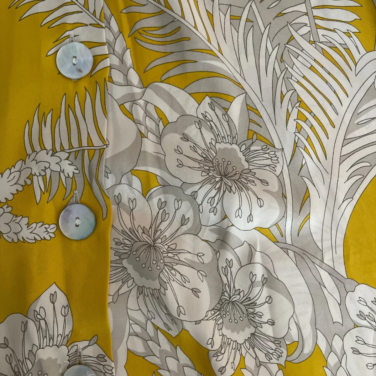 Zara Yellow Floral Off-Shoulder Top Maxi Skirt Set Size S AU 8 Pre-Loved