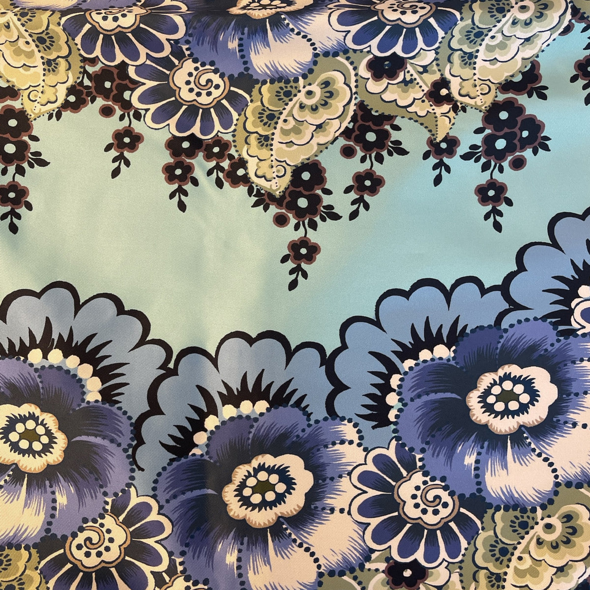 Alémais Madalena Mini Dress Blue Floral Size AU14