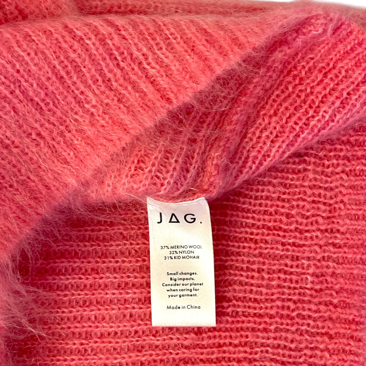 JAG Jane Mohair Oversized Cardigan Candy Size S