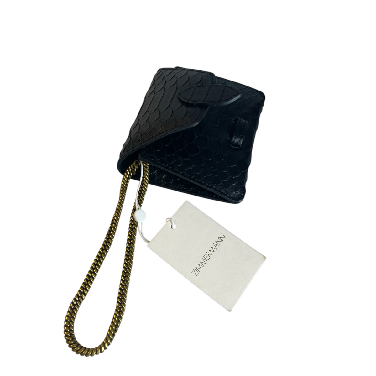 Zimmermann Envelope Wristlet Bag Small Black
