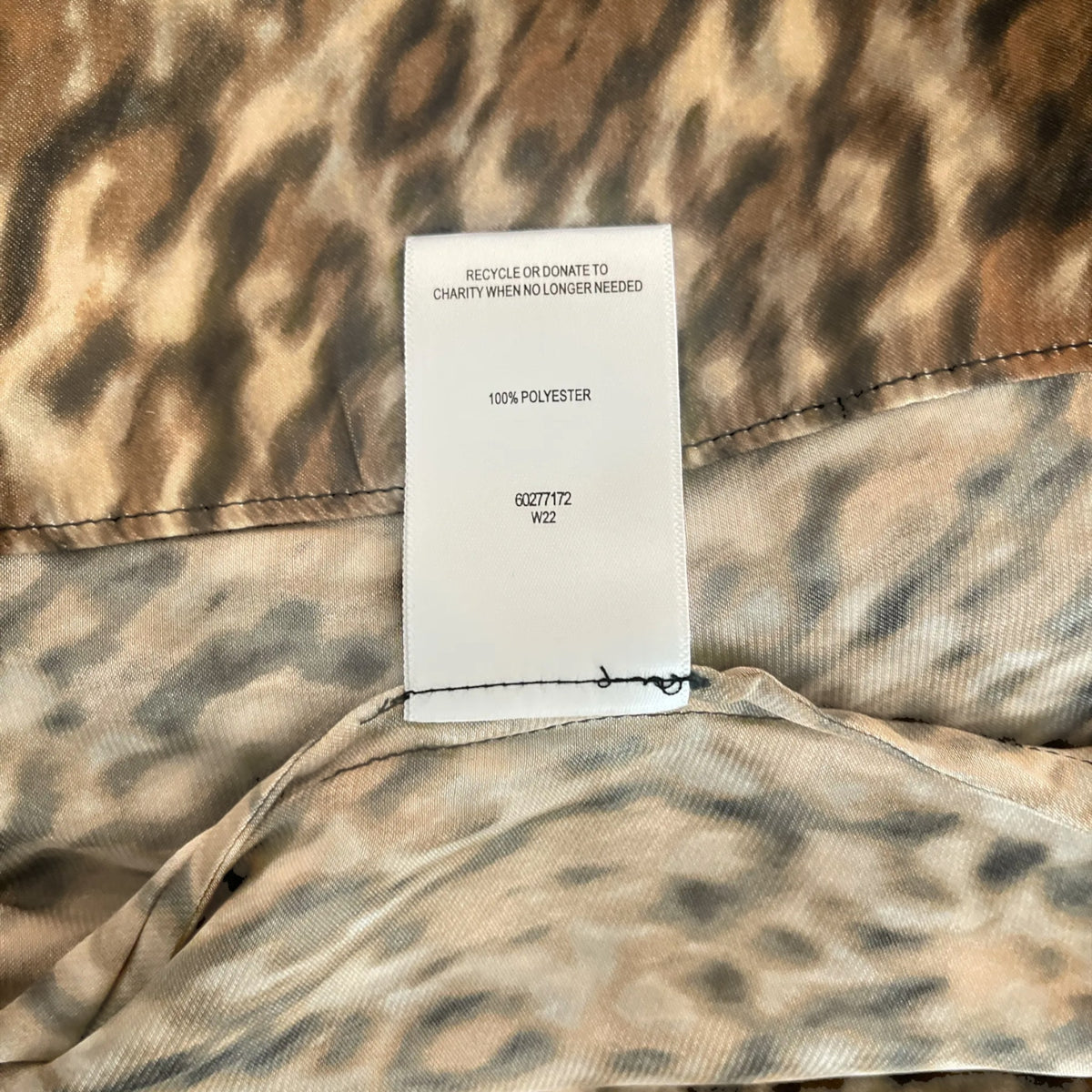 Witchery Animal Print Midi Dress  AU 6  Pre-Loved