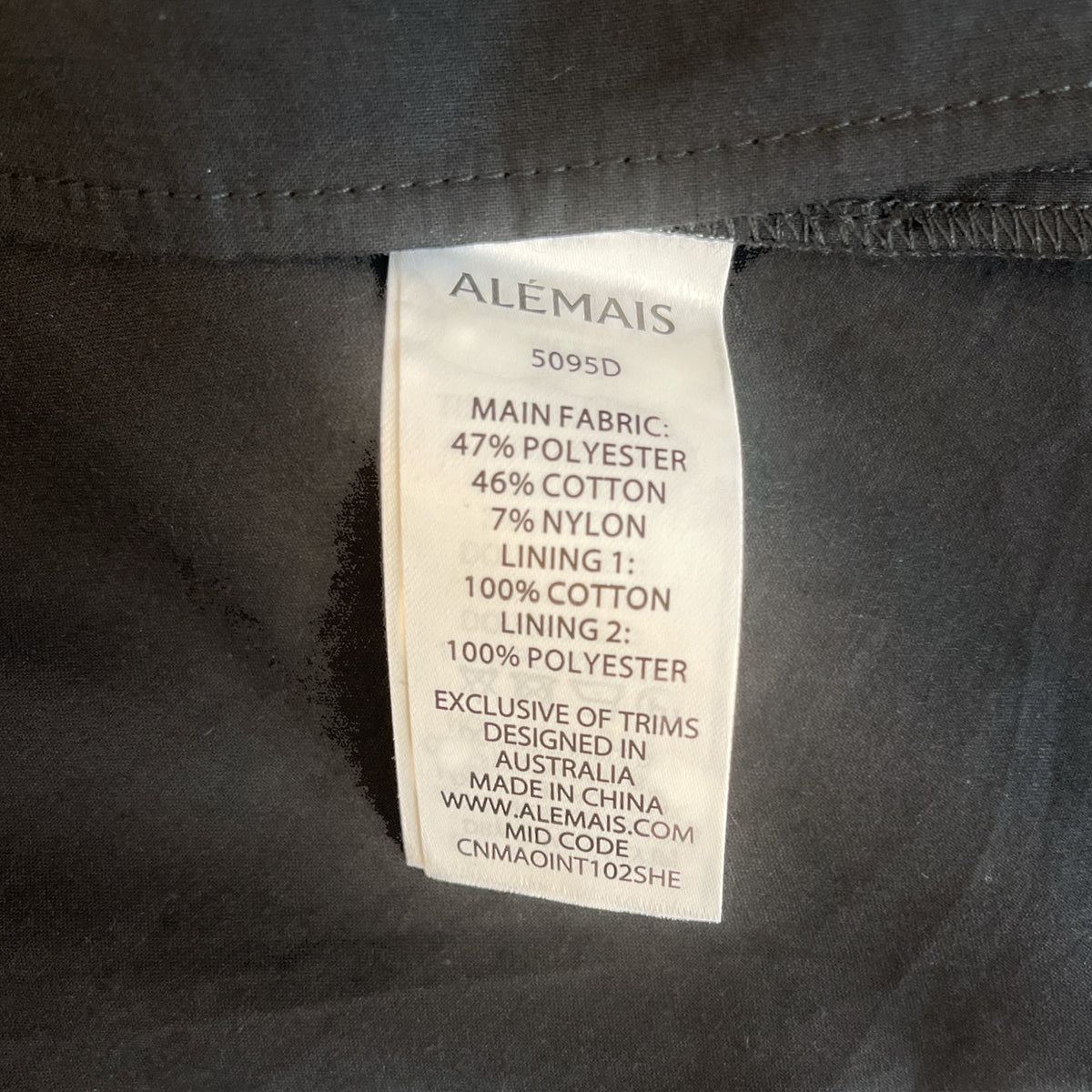 Alémais Ember Mini Dress Black Size AU12