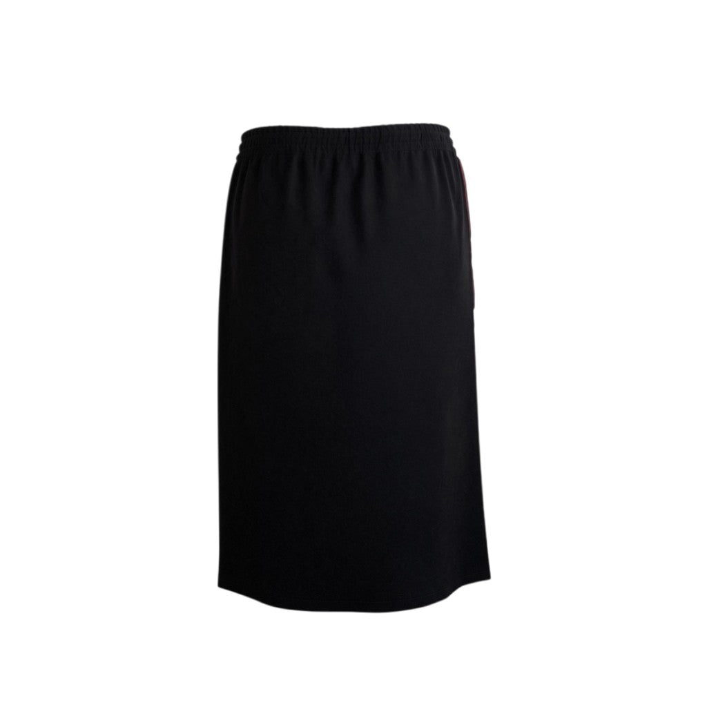 N°21 Side Stripe Midi Skirt Black Size IT40 / AU8