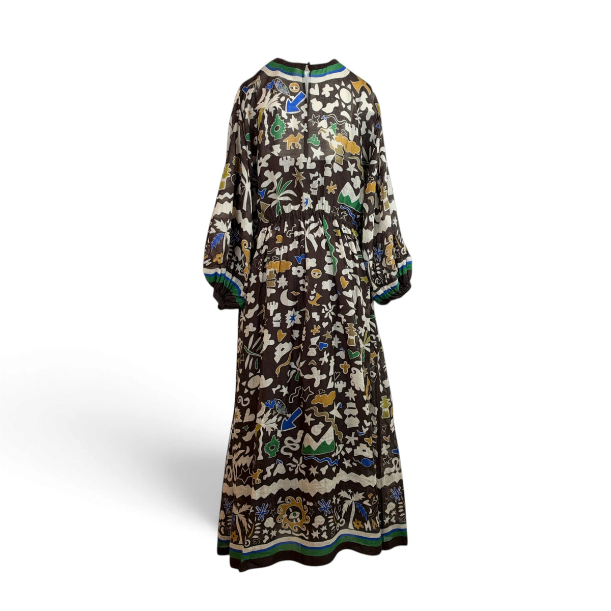 Alémais Maroc Midi Dress Size AU14